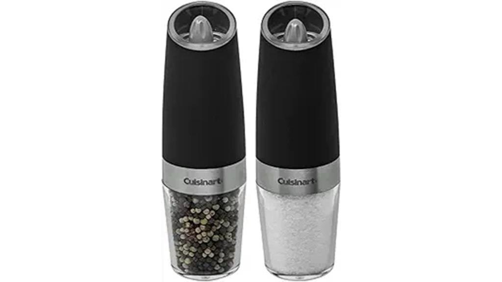 electric gravity spice grinder
