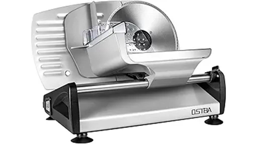 electric meat slicer features