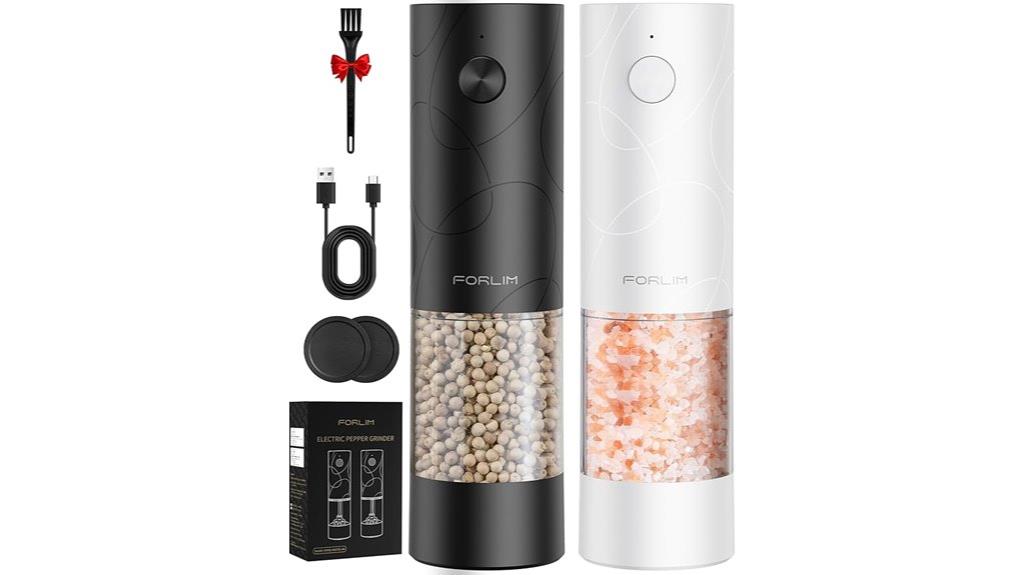 electric salt pepper grinders