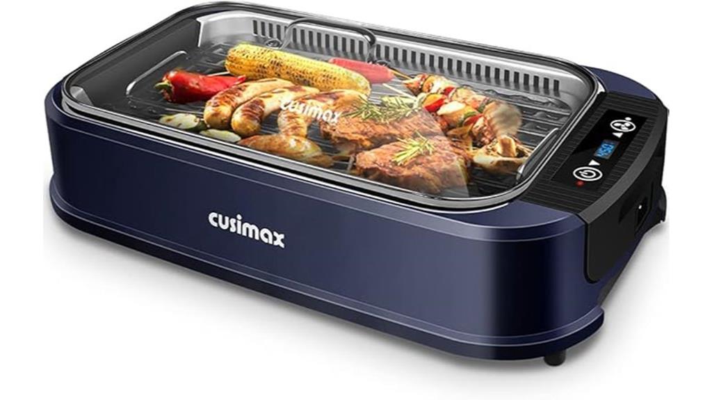 electric smokeless indoor grill