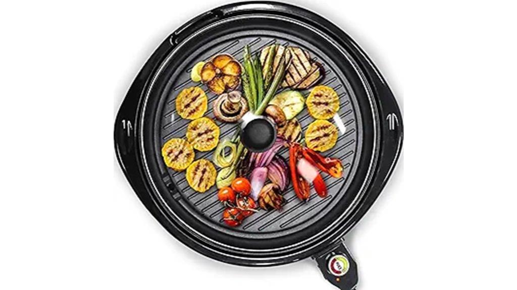 electric smokeless tabletop grill