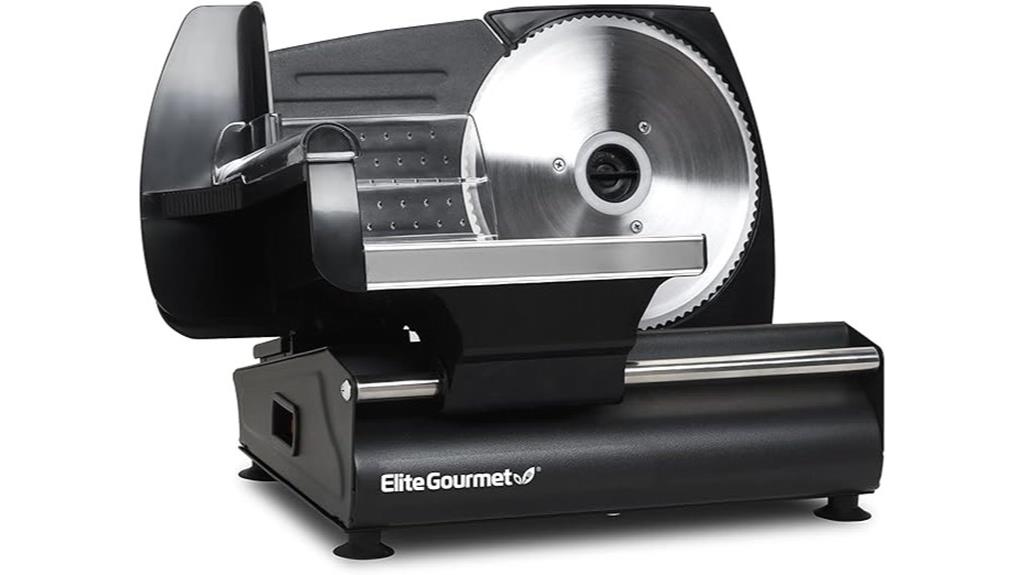 elite gourmet food slicer