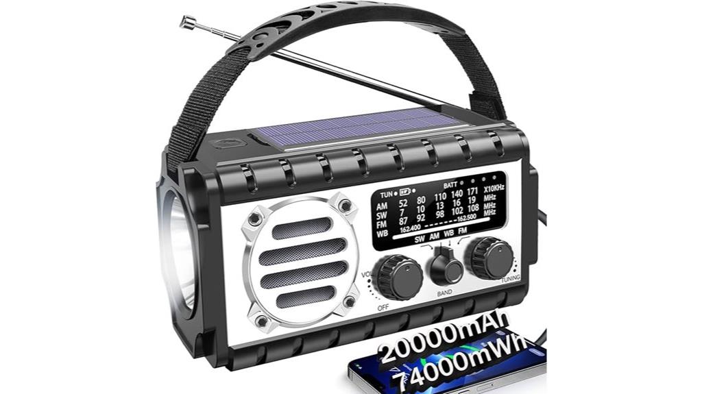 emergency radio with power bank