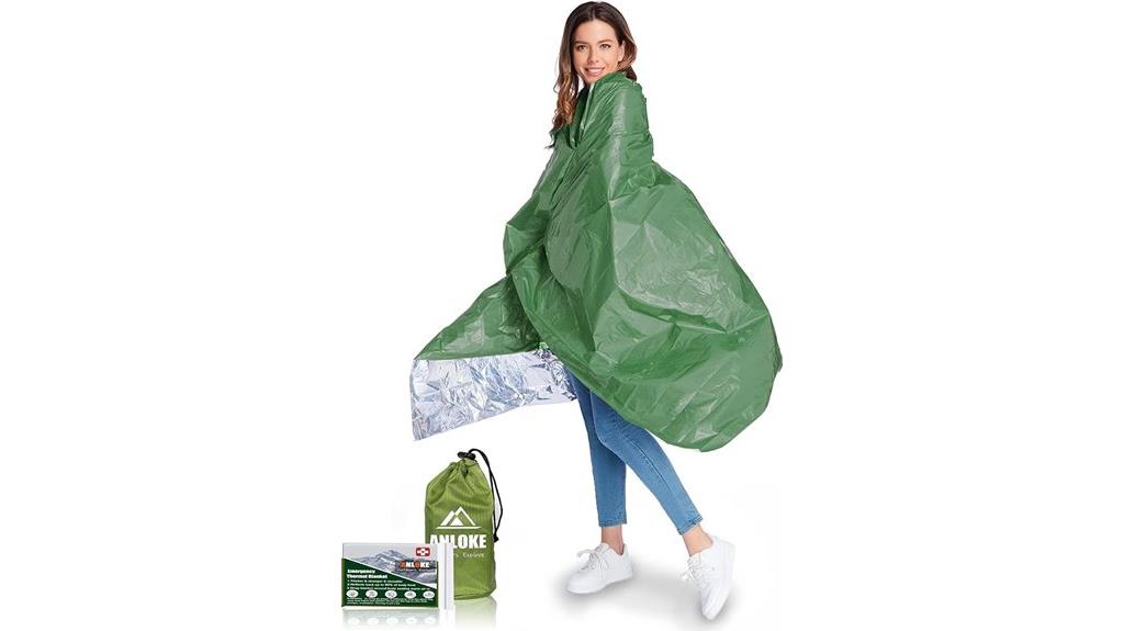 emergency thermal blanket pack