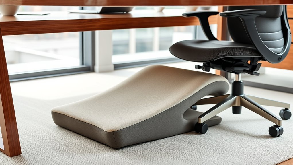 ergonomic foot rest cushions