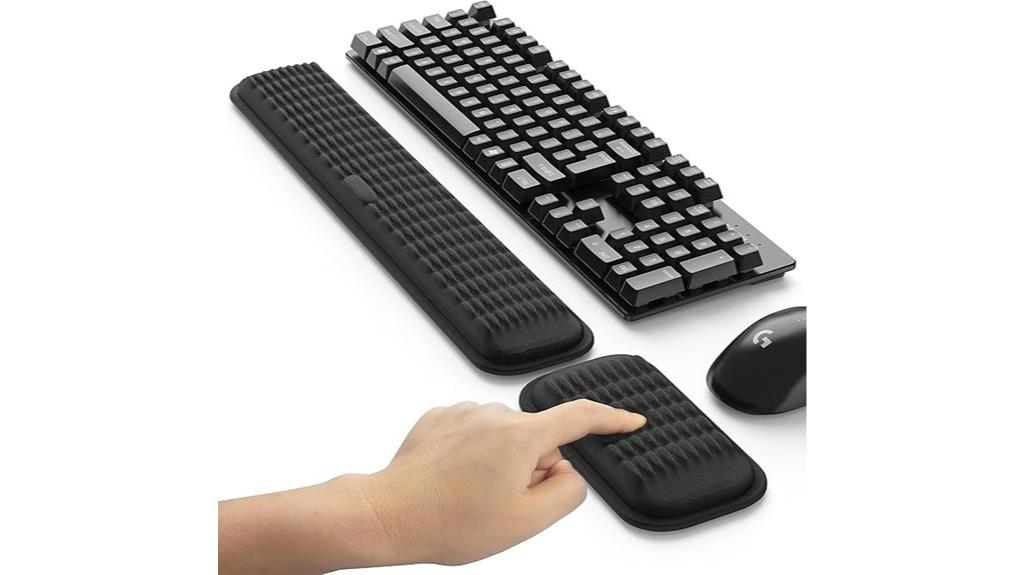 ergonomic keyboard wrist support