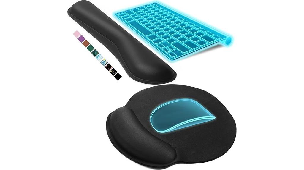 ergonomic memory foam rest