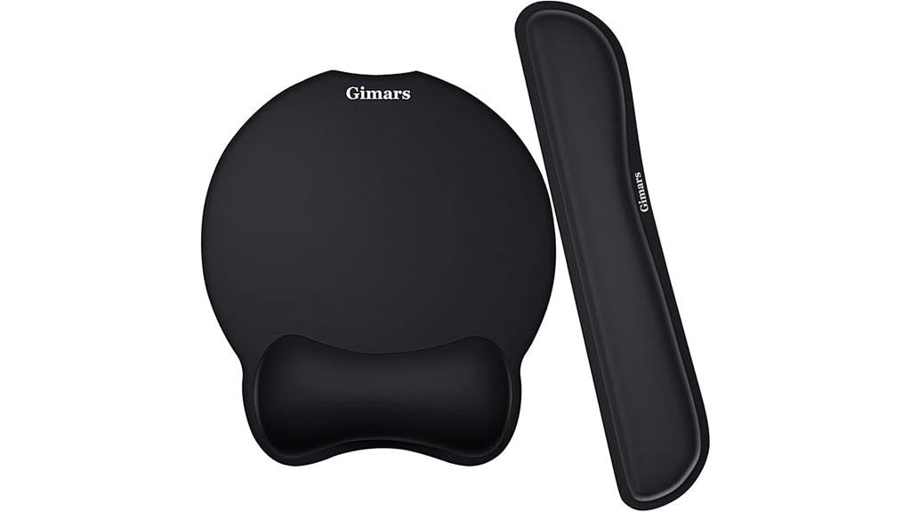 ergonomic mouse and keyboard rest