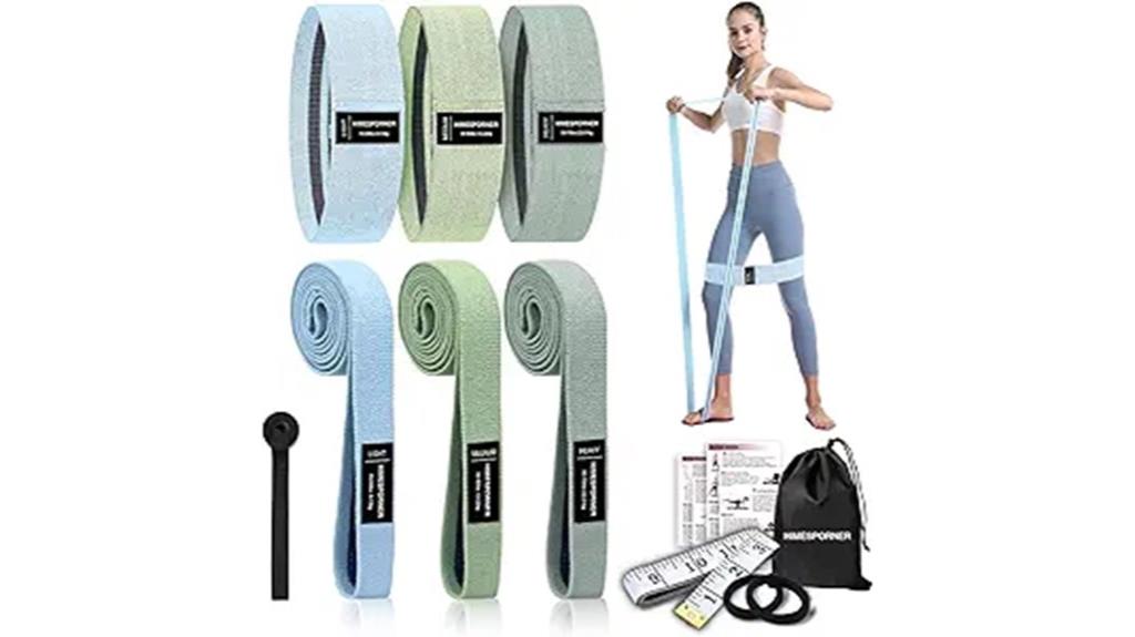 exercise bands and accessories