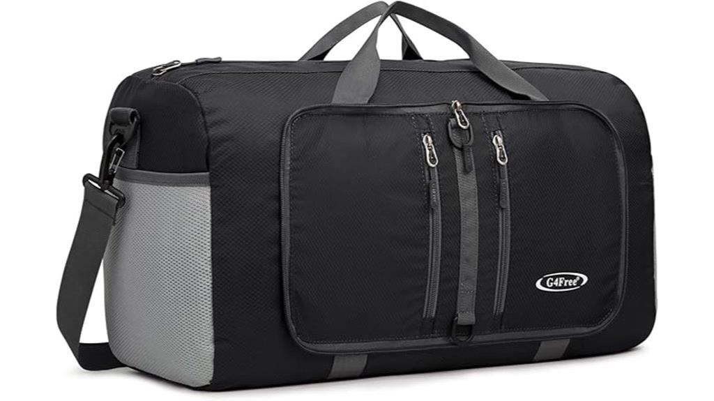 foldable water repellent travel bag