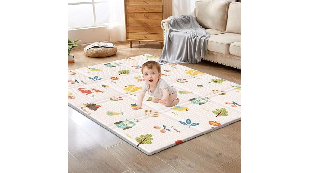 foldable waterproof baby playmat