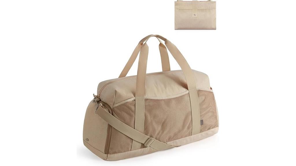 foldable women s duffle bag