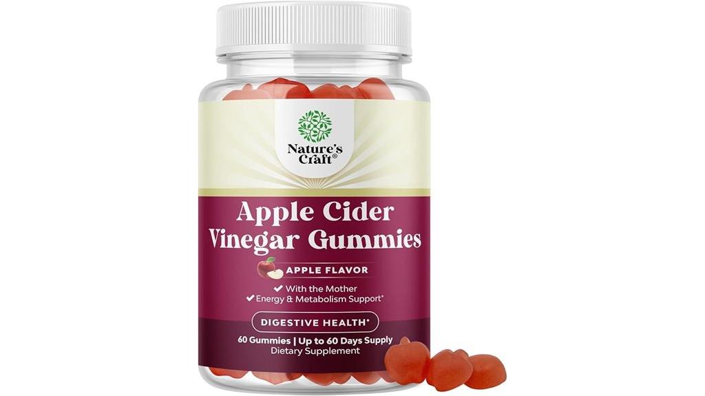 gummies with mother vinegar