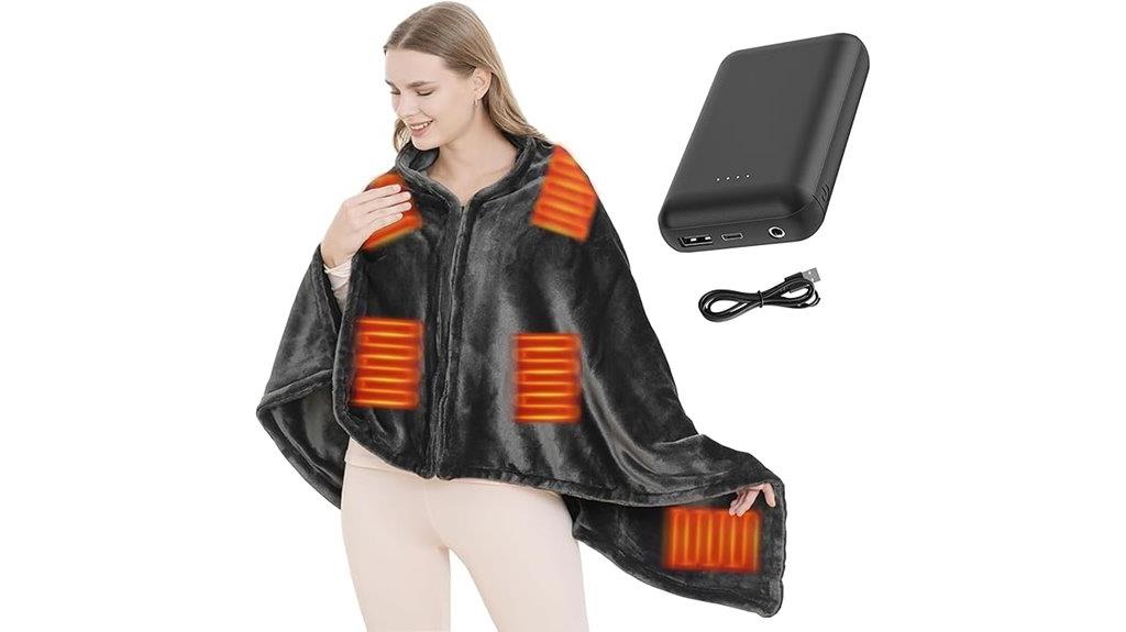 heated blanket with power
