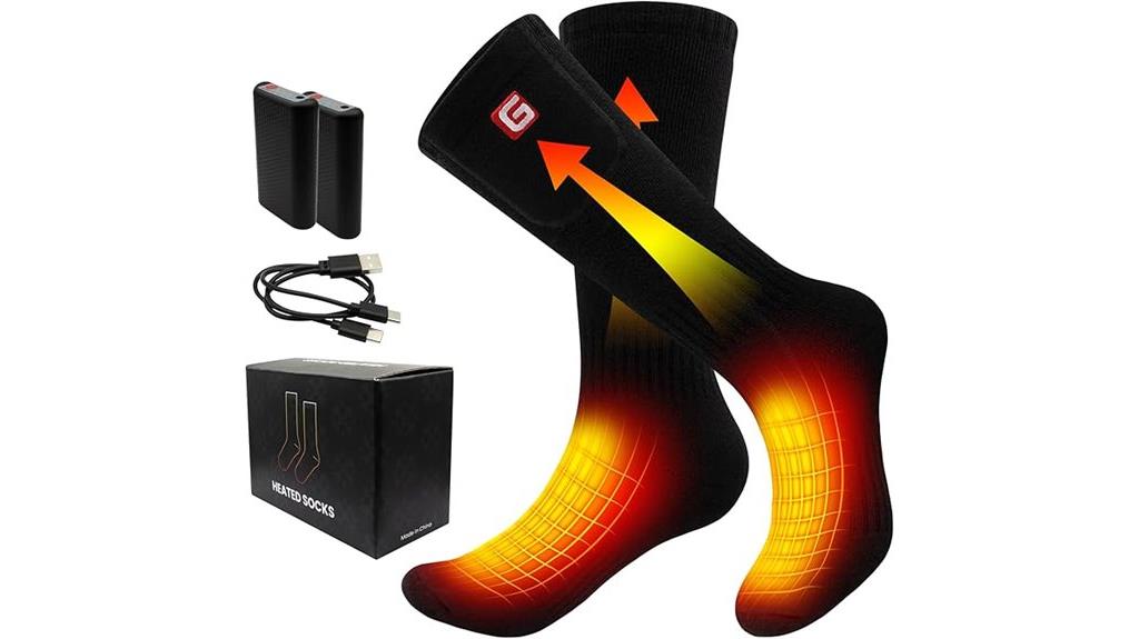 heated rechargeable socks