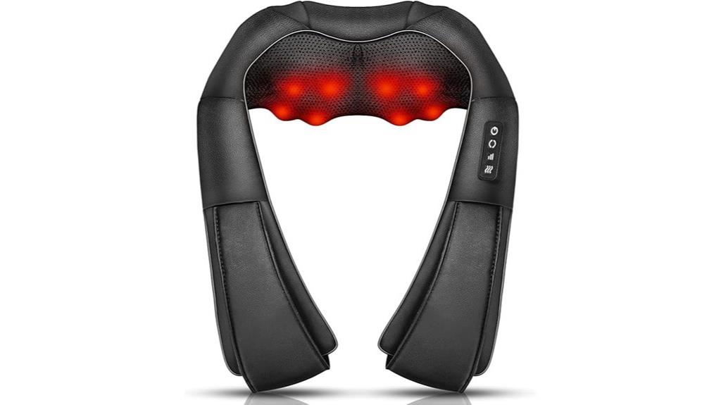 heated shiatsu body massager