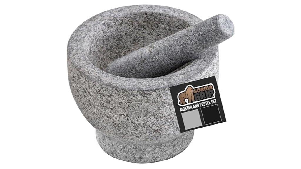 heavy duty mortar pestle set