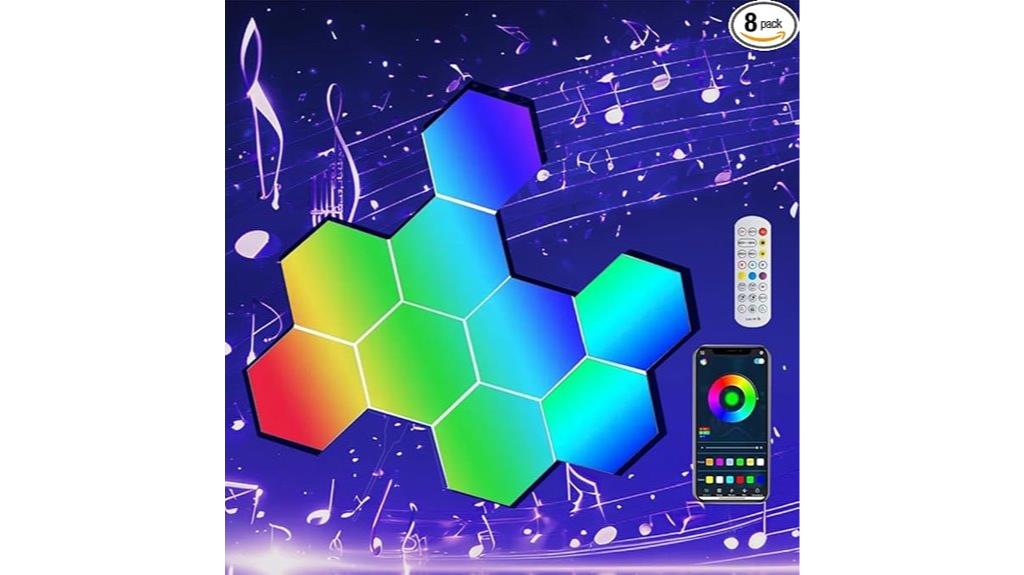 hexagon led wall panels
