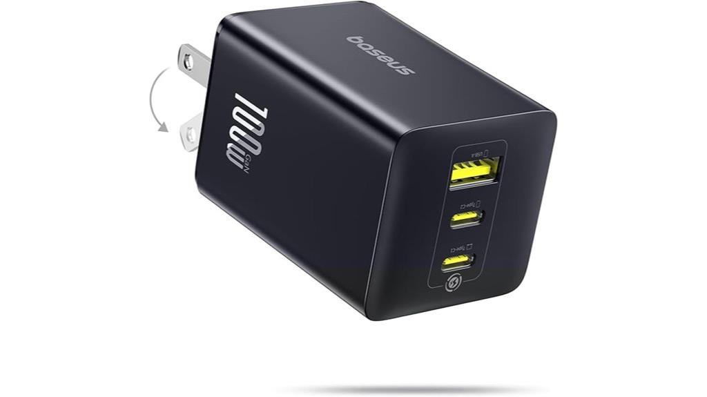 high power 3 port charger