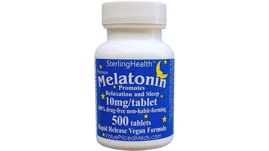 high strength vegan melatonin