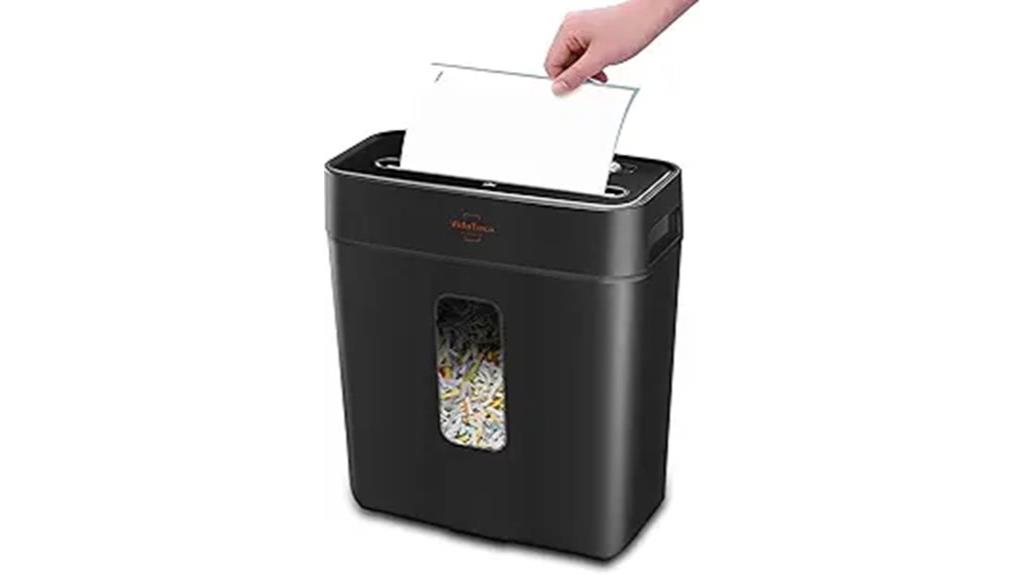 home office cross cut shredder