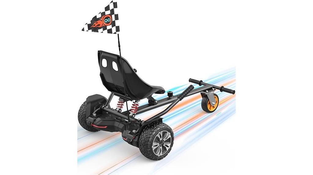 hoverboard seat attachment accessory