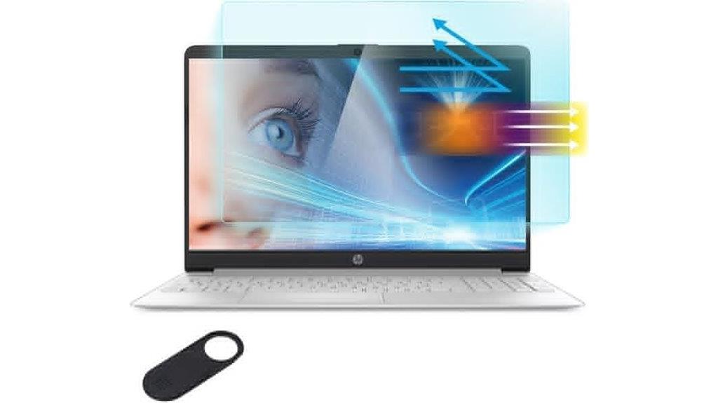 hp laptop blue light protector