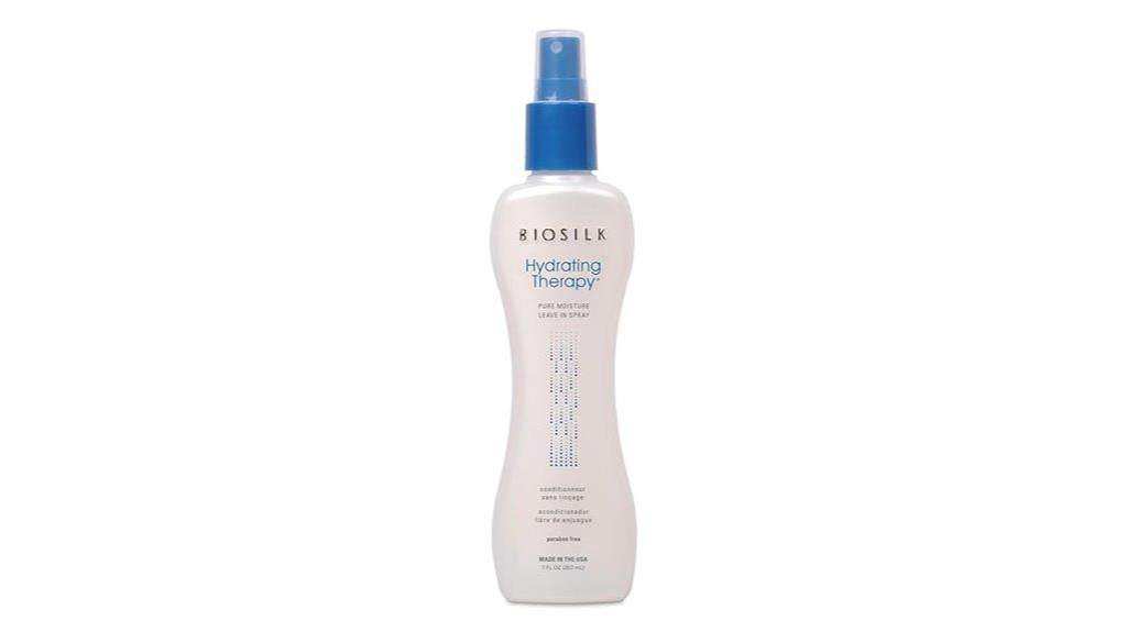 hydrating frizz protection hair spray