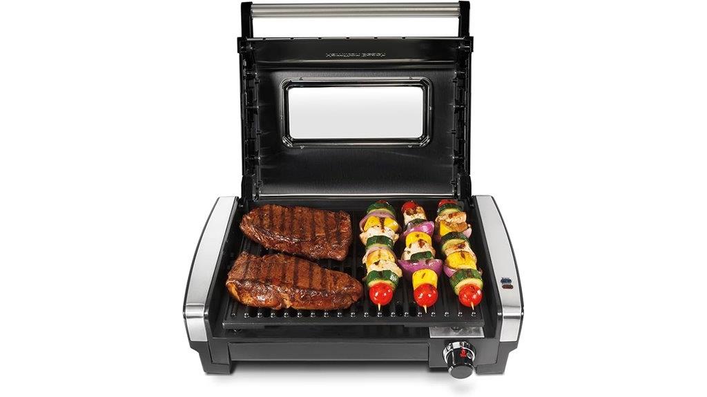 indoor searing grill window