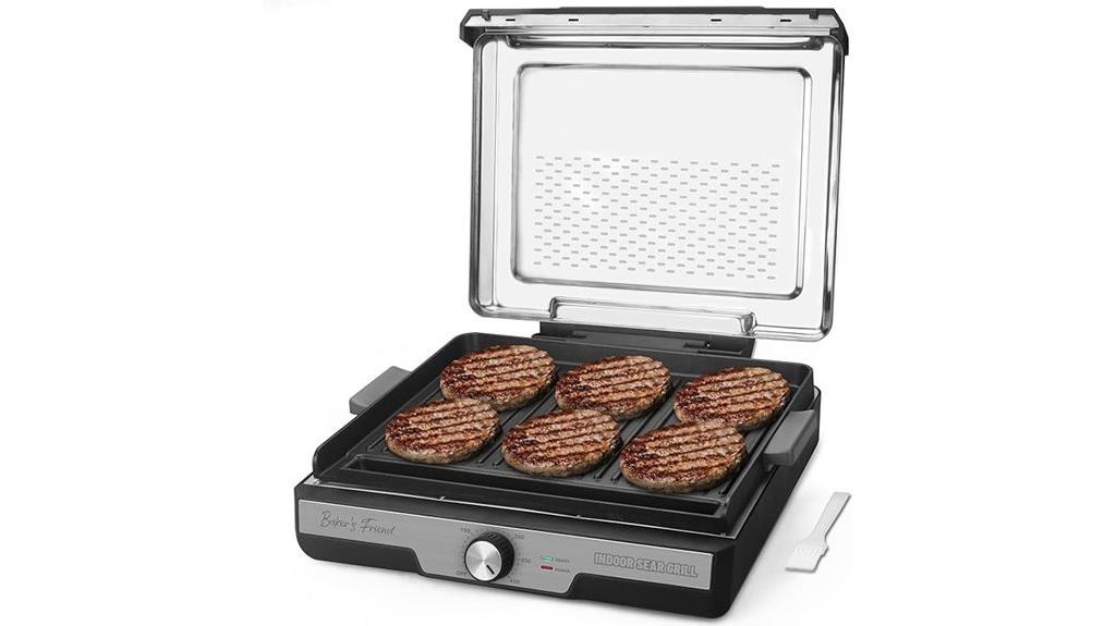 indoor smokeless electric grill