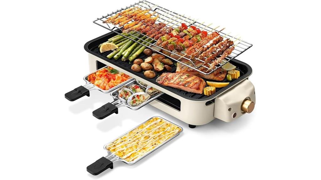 indoor smokeless grill