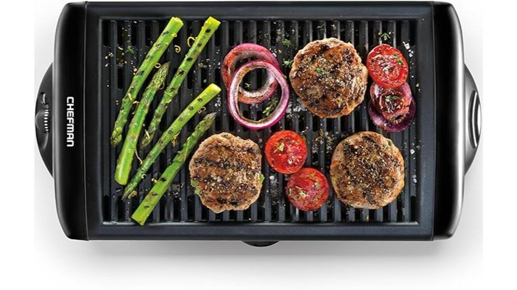 indoor smokeless non stick grill
