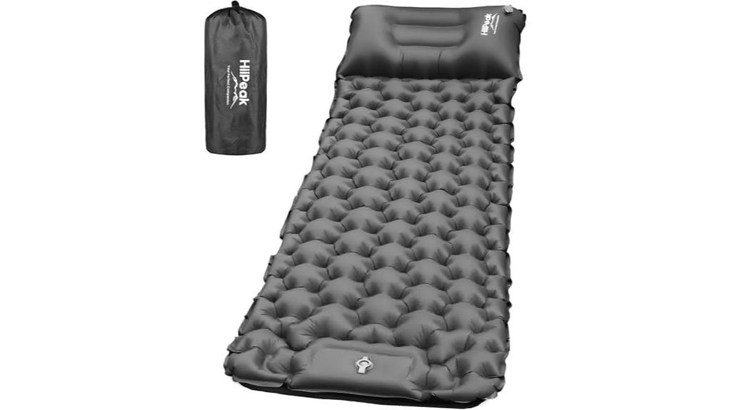 inflatable camping sleeping pad
