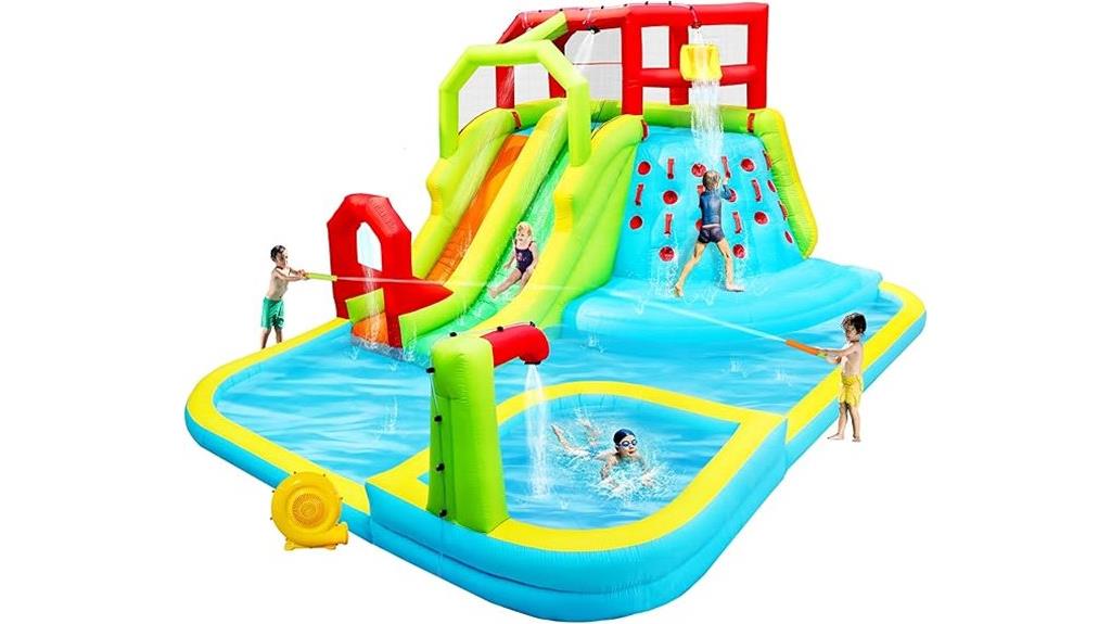 inflatable water park