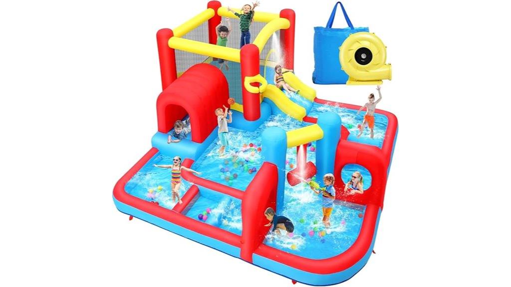 inflatable water slide