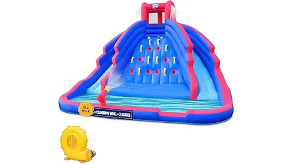 inflatable water slide park