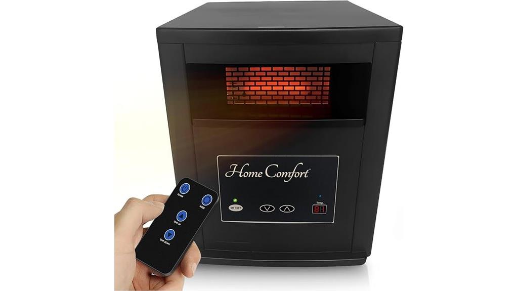 infrared 1500w home heater