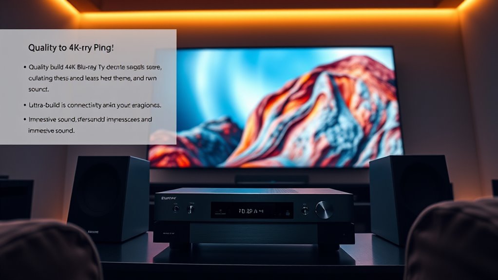 key features for optimal performance