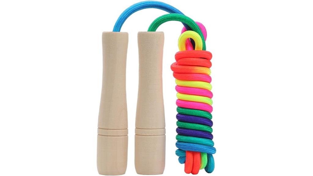 kids adjustable cotton jump rope
