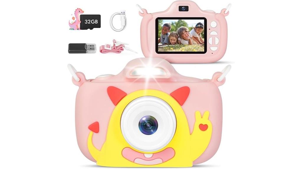 kids camera with dual lenses