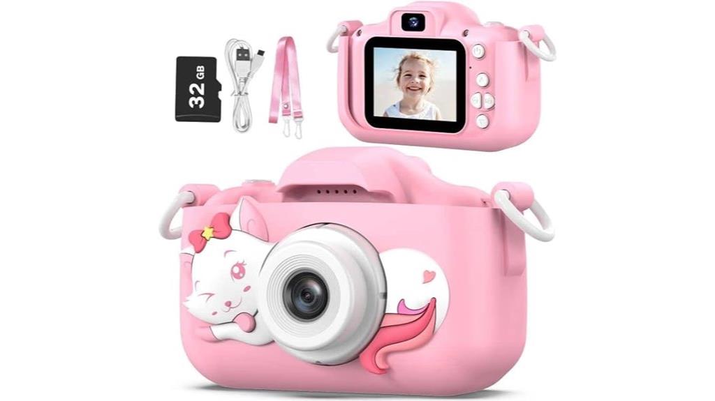 kids digital camera with storage