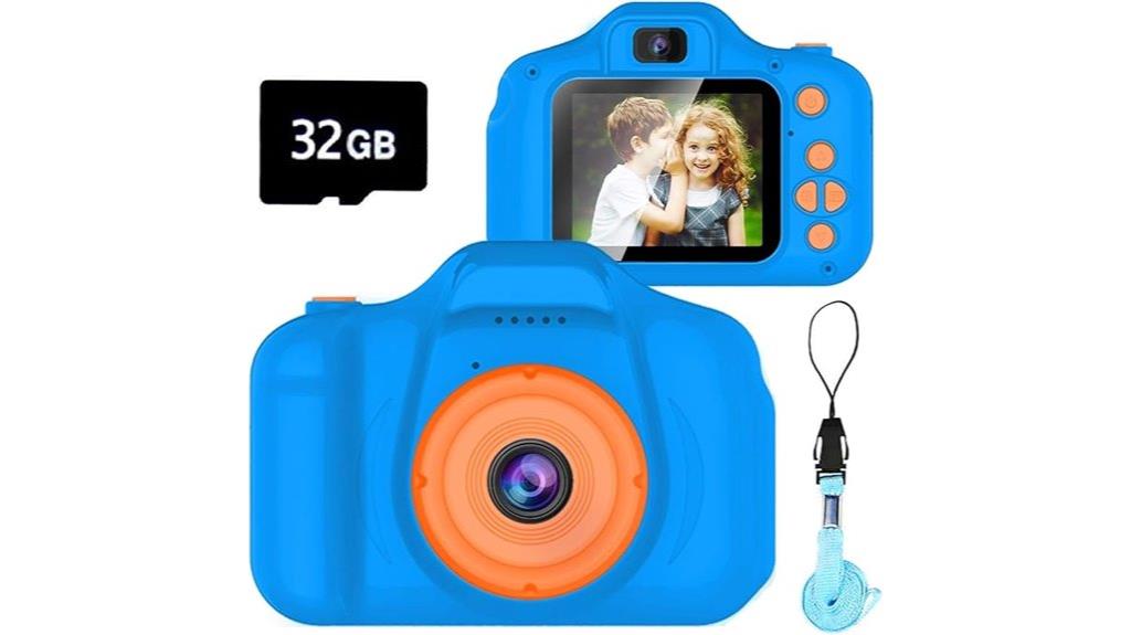 kids navy blue camera