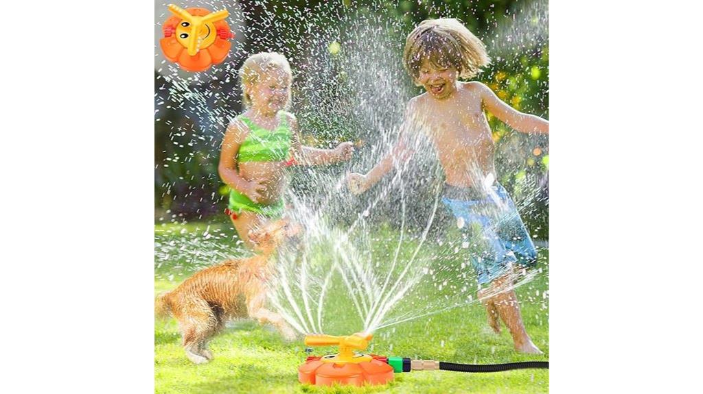 kids outdoor water sprinkler