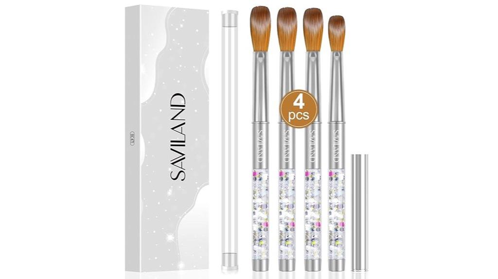 kolinsky nail brush set