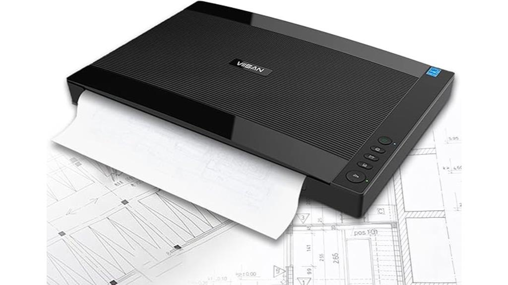 large format flatbed scanner