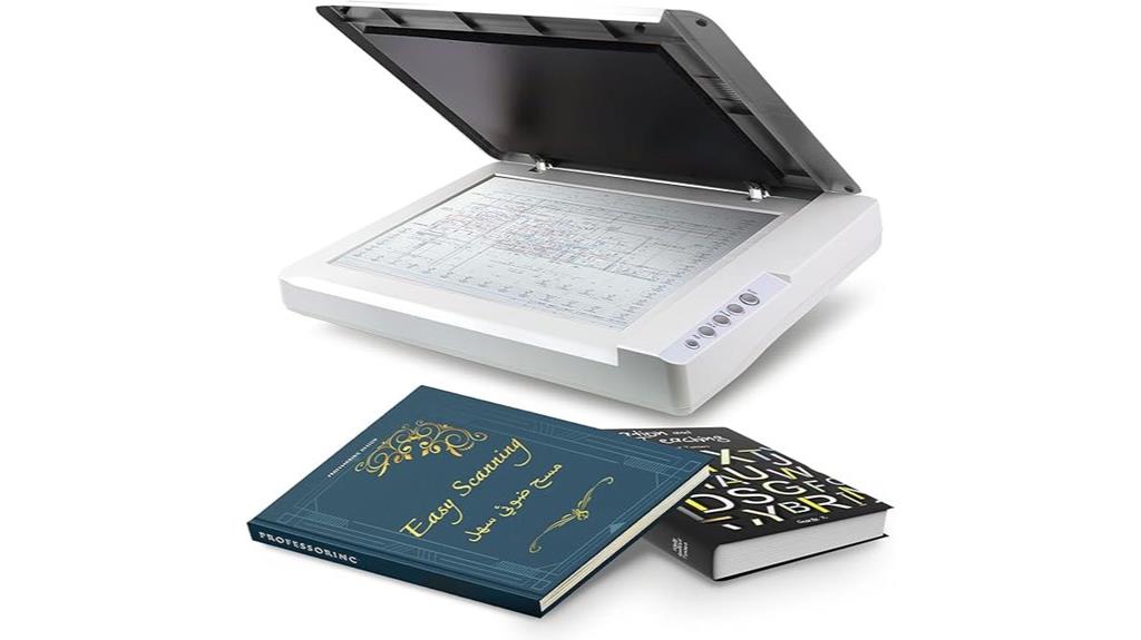 large format flatbed scanner