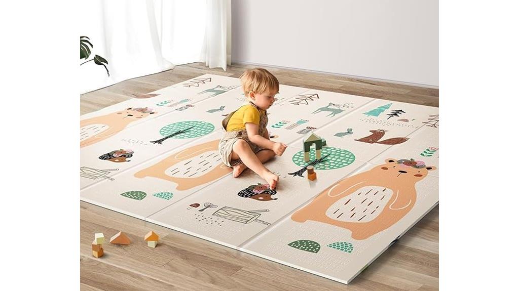 large reversible baby mat