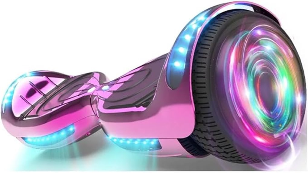 led lit bluetooth hoverboard