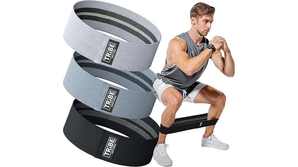 legs and booty resistance bands