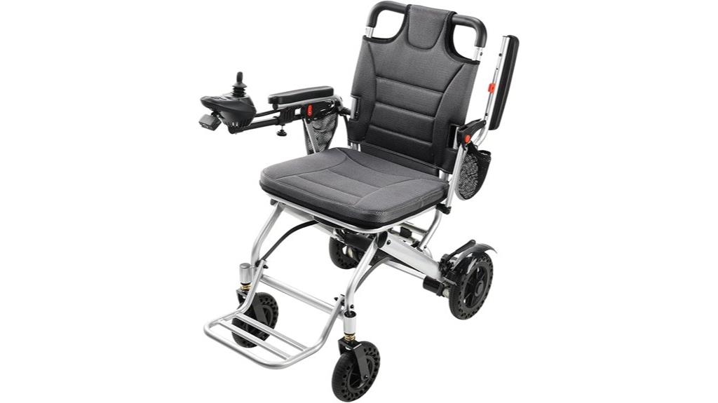 lightweight 15 mile electric wheelchair